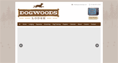 Desktop Screenshot of dogwoodslodge.com